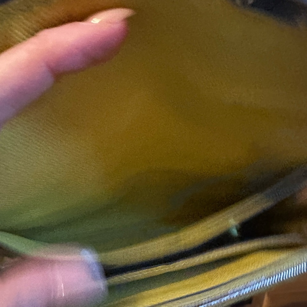 Louis Vuitton Monogram Yellow and Brown Clutch - Picture 5 of 14